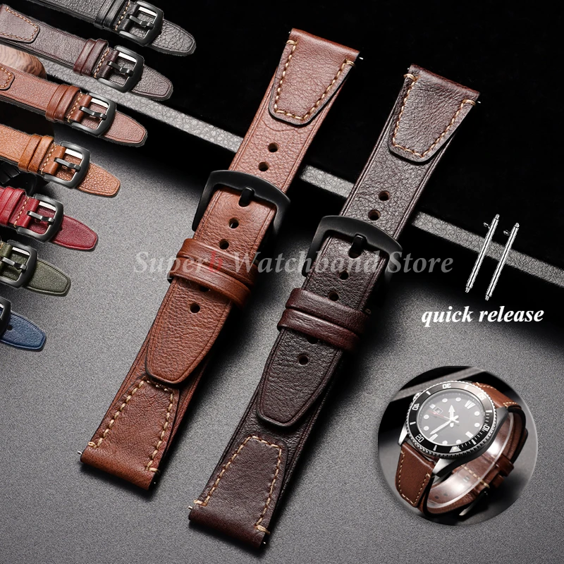 Vintage Genuine Lea… - image