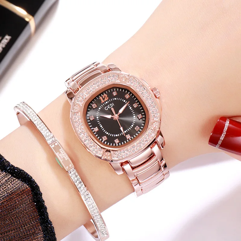 Women Watch Set Luxury Rose Gold Dress Quartz Watch Bracelet Ladies Sports Wrist Watch Clock Gift Women Relogio Feminino