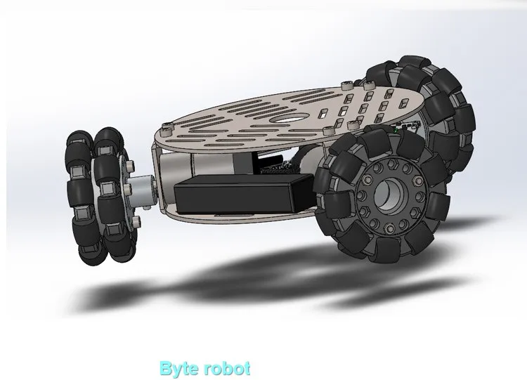 5/20Kg carico Laifu Wheel 58/100mm Nylon Omni Wheels rullo di gomma Omni Robot per Robot Car ROS Platform omnidirezionale Motion