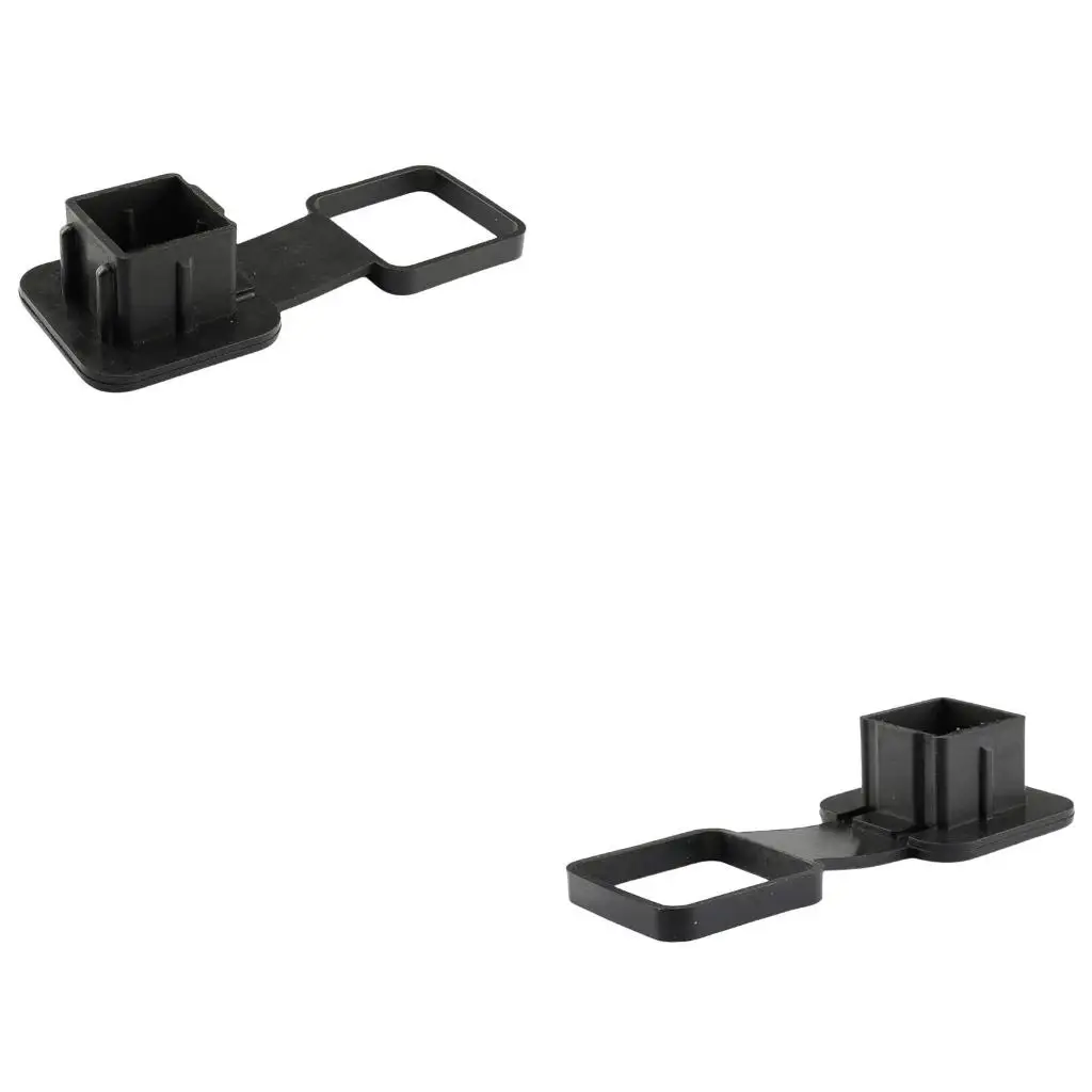 XA6H Rubber Hitch Tube Caps  Insert universal Trailer Hitch Plugs for 2in Receiver