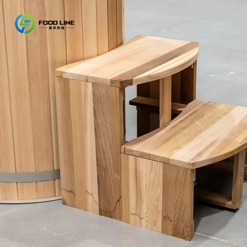 Customized Factory Red Cedar Ice Tub Cold Plunge Custom Ice Bath Tubs for Person Home Spa