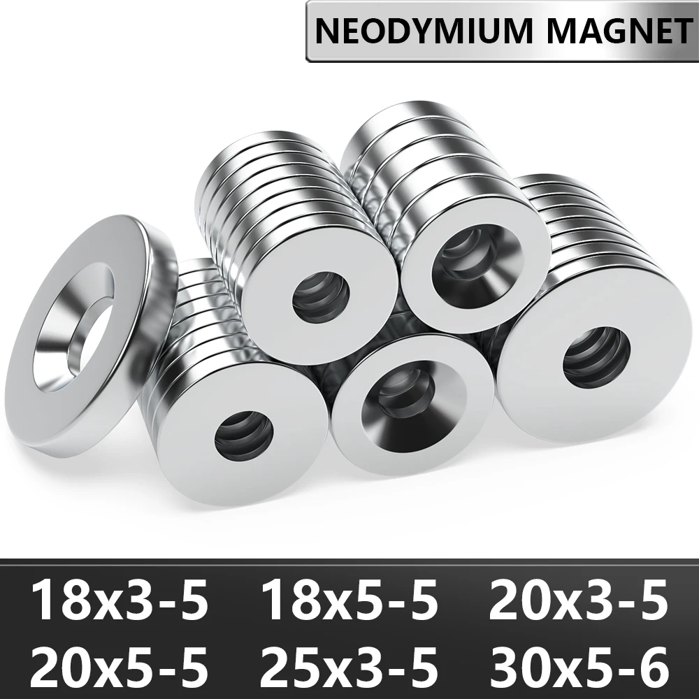 

Super Strong Round Magnet With holes Refrigerator Magnet for Fridge, DIY, Building, Scientific, Craft And Office Magnets
