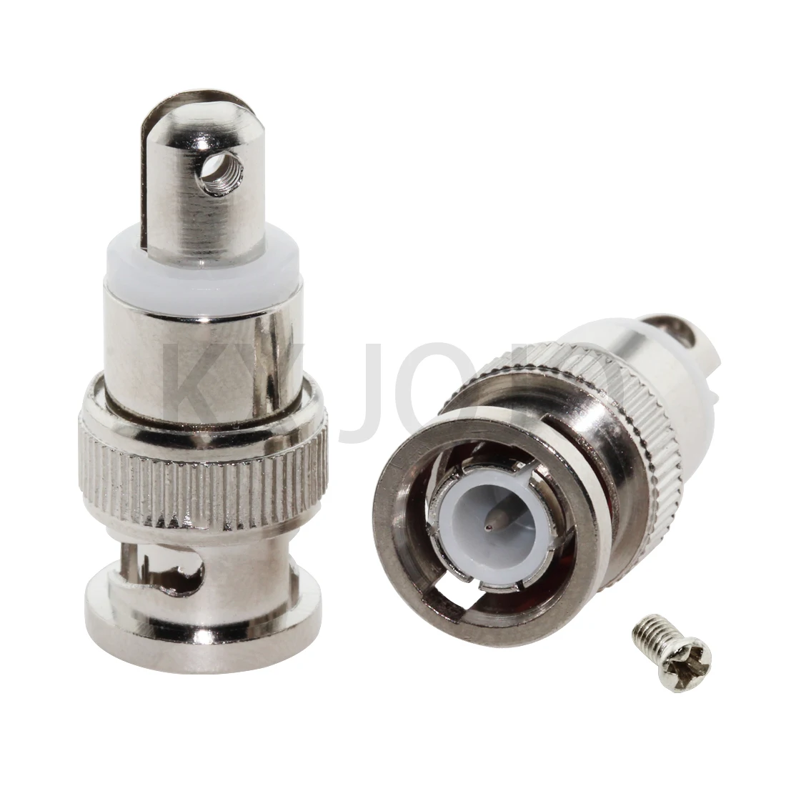 1pc SMA Male BNC/TV/F/Universal Head Plug Connector with Screw for Section Replacement Telescopic Antenna Aerial Control