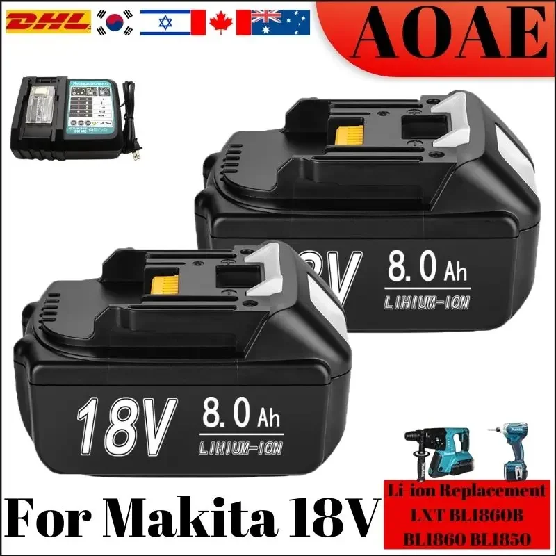 

for Makita 18V Battery 12000mAh BL1850B Li-ion Replacement Battery BL1850 BL1860B BL1860 BL1840B BL1830B BL1830 LXT-400 RU