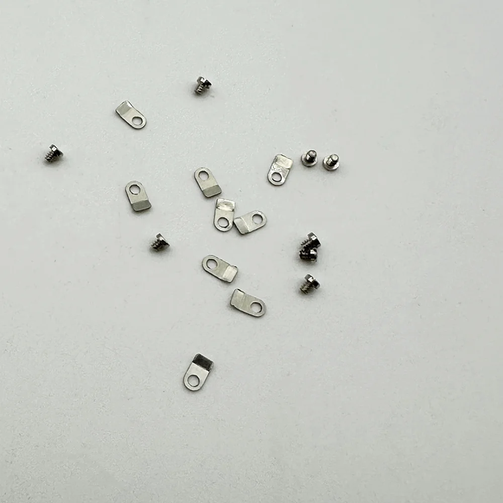

Watch Accessories Suitable for 2892 Movement 10 pairs Fixed Screw Fixed Locking Plate Watch Pepair Parts