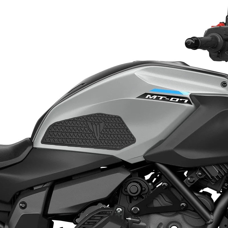 Tampons de réservoir pour Yamaha MT07 MT-07 mt07 2025, autocollants pour réservoir de carburant de moto, tampon de réservoir Durable et étanche mt 07