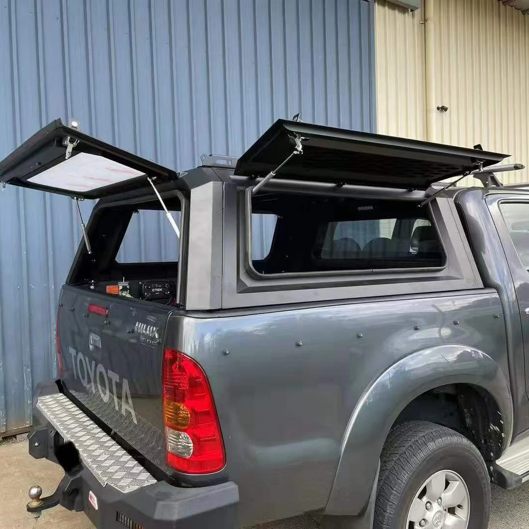 

Tri-ton Steel Bed 4X4 Canopy Black Pickup Car Hilux VIGO / Hilux Revo hard top Trucks Hardtop Topper Canopy Pickup truck