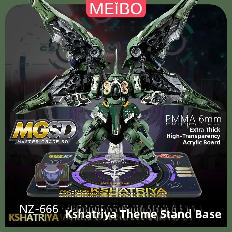 MGSD Shadili Mobile Suit  UC Large Pepper  Assembly Model Display Stand Base for Tabletop Collection Show