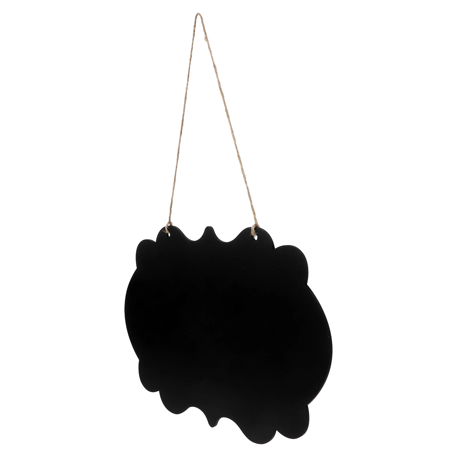 

1pcs Double Sided Blackboard Hanging Sign Wooden Chalkboard Home Office Decor Mini Signs Message Board Wall Hangings