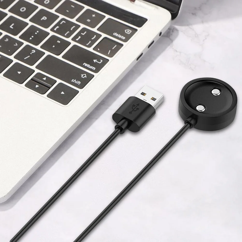 

Magnetic USB Charging Cable 2 PIN Smart Watch Charger Dock Dock Charger Adapter Smart Watch Charger Cable for Suunto 9 Peak Pro