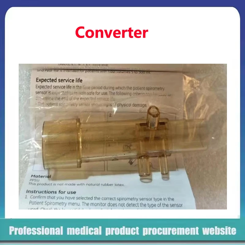 

Ventilator Pulmonary Function Converter Adult 733910-HEL Pediatric 73393 For GE Ohmeda