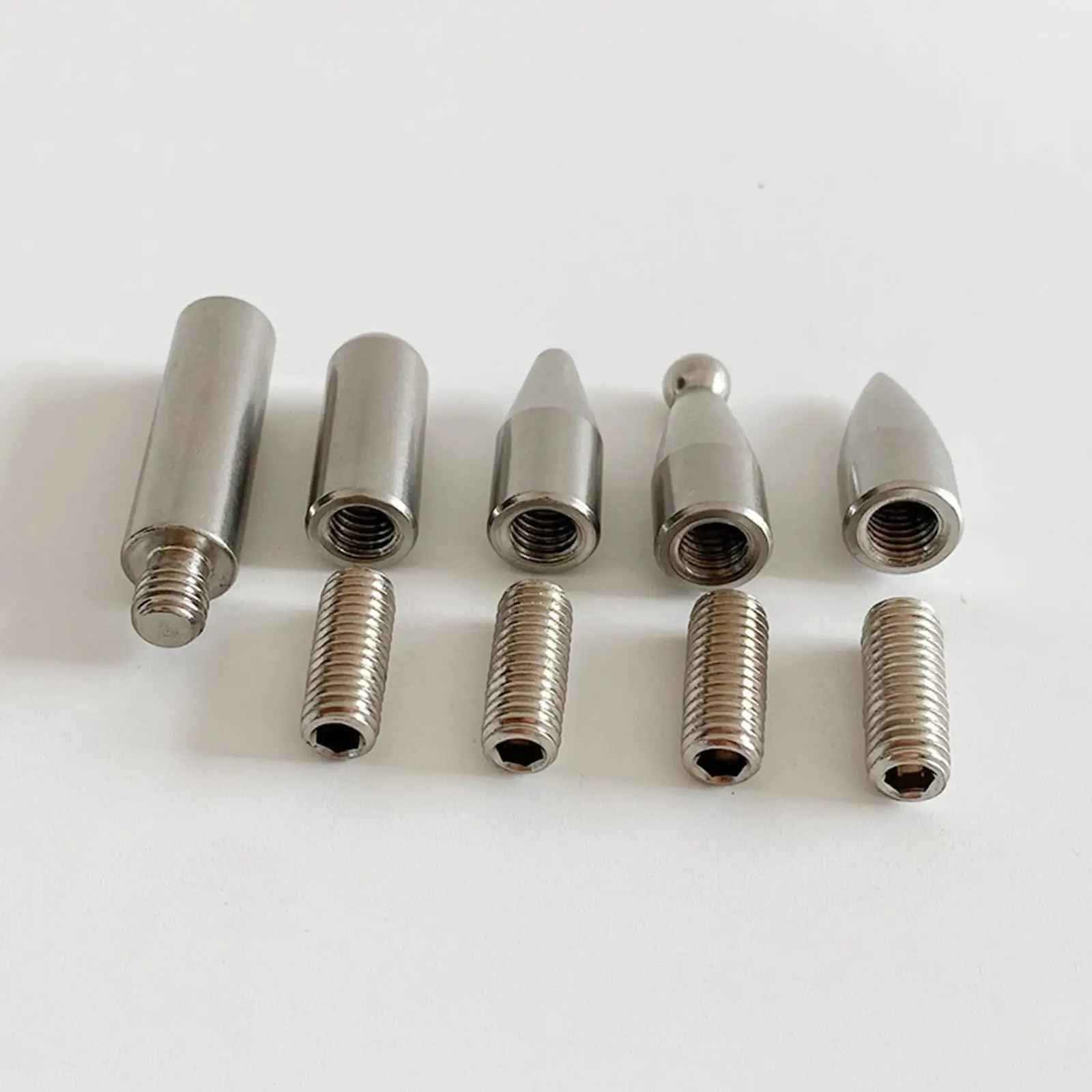 5X Car Dent Rod Tips High Performance M8 Dent Removal Set For Other Dents Motorcycles Washing Machines Auo Refrigerators