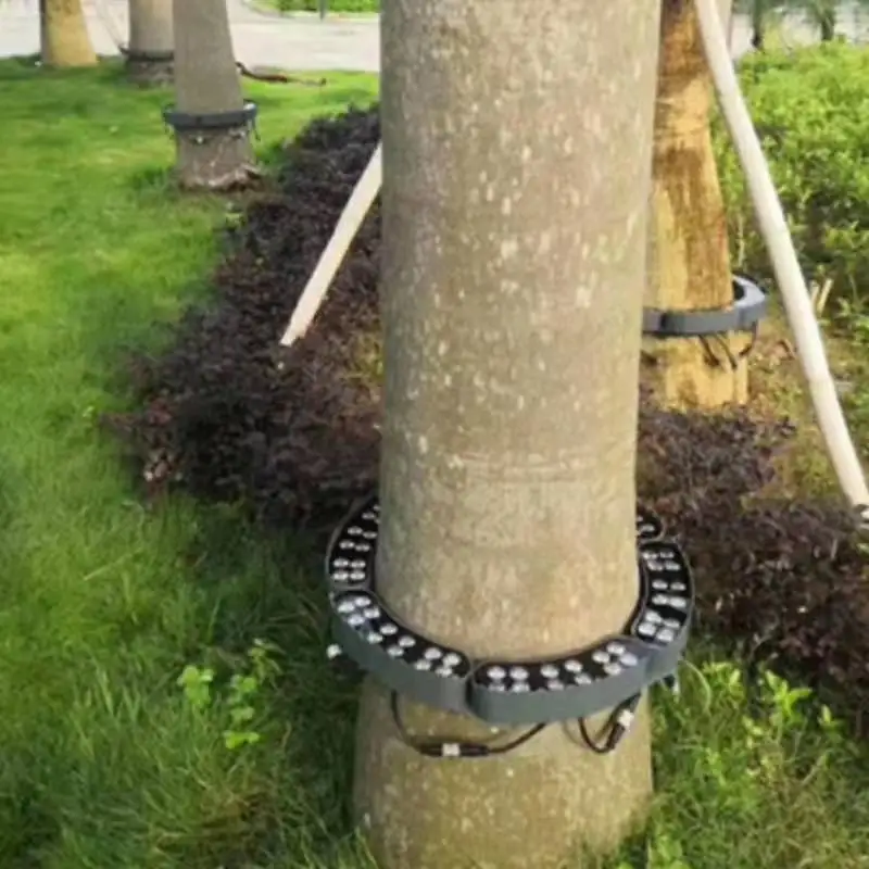 LED tree holding light tree light shooting tree courtyard villa landscape yard grass view 2