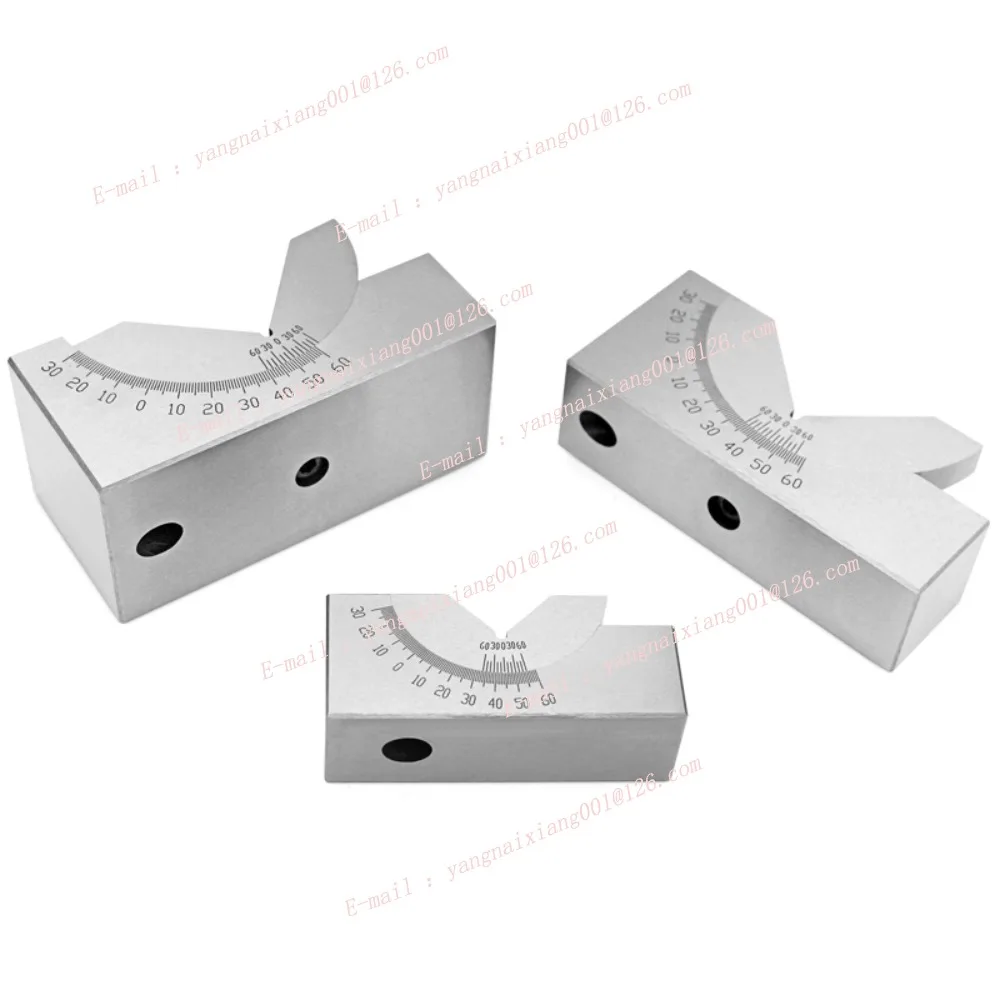 Milling Machine 0.01/0.005mm Precision Adjustable Pad 0-60° Angle Gauge Debugge V Block Angler Top Tool KP25 KP30 KP46 Measuring