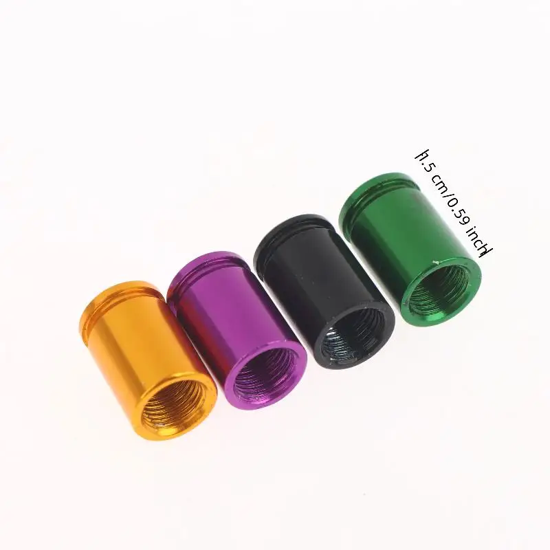 4Pcs Shell Tire Valve Stem Caps Aluminum Alloy Car Air Stem Cap For Cars SUV Trucks Bikes Motorcycles Bicycles