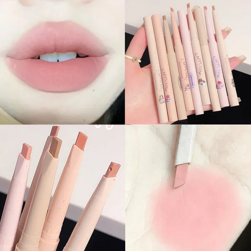 Outline Lips Line Lipstick 5 Colors Waterproof Lasting Plump Velvet Natural Matte Contour Lip Liner Pen Lips Makeup Cosmetics