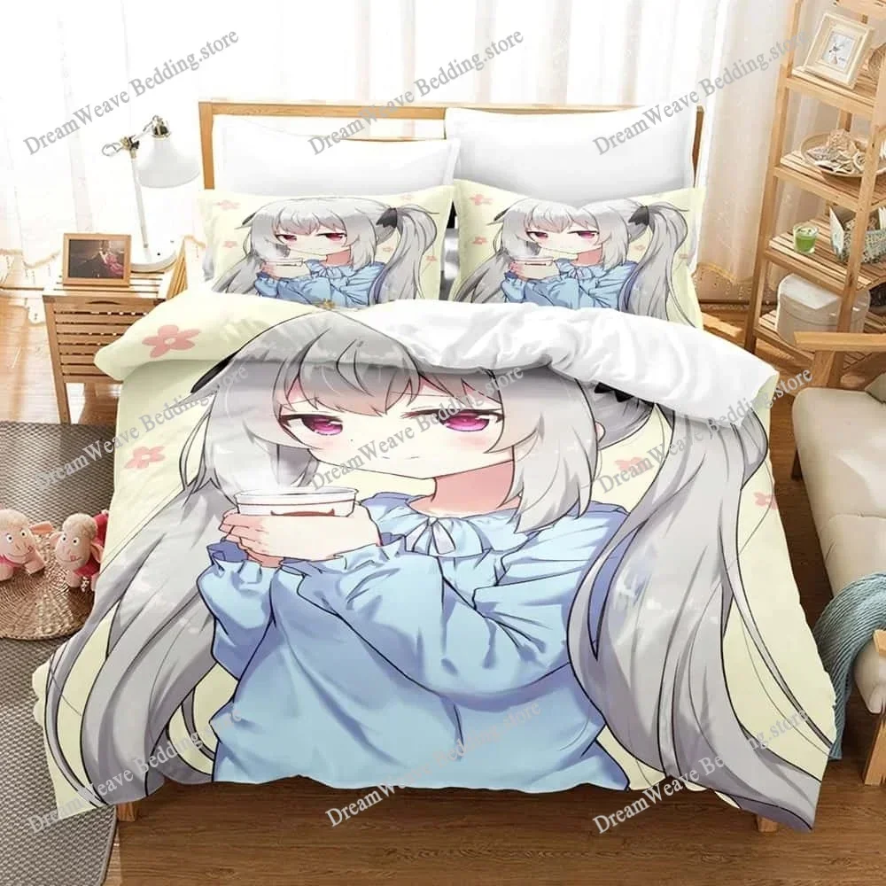 Bedding Decor Ms. Vampire Who Lives in My Neighborhood Bedding Set Single Twin Full Queen King Size Bed Set Adult Kid Bedroom Du