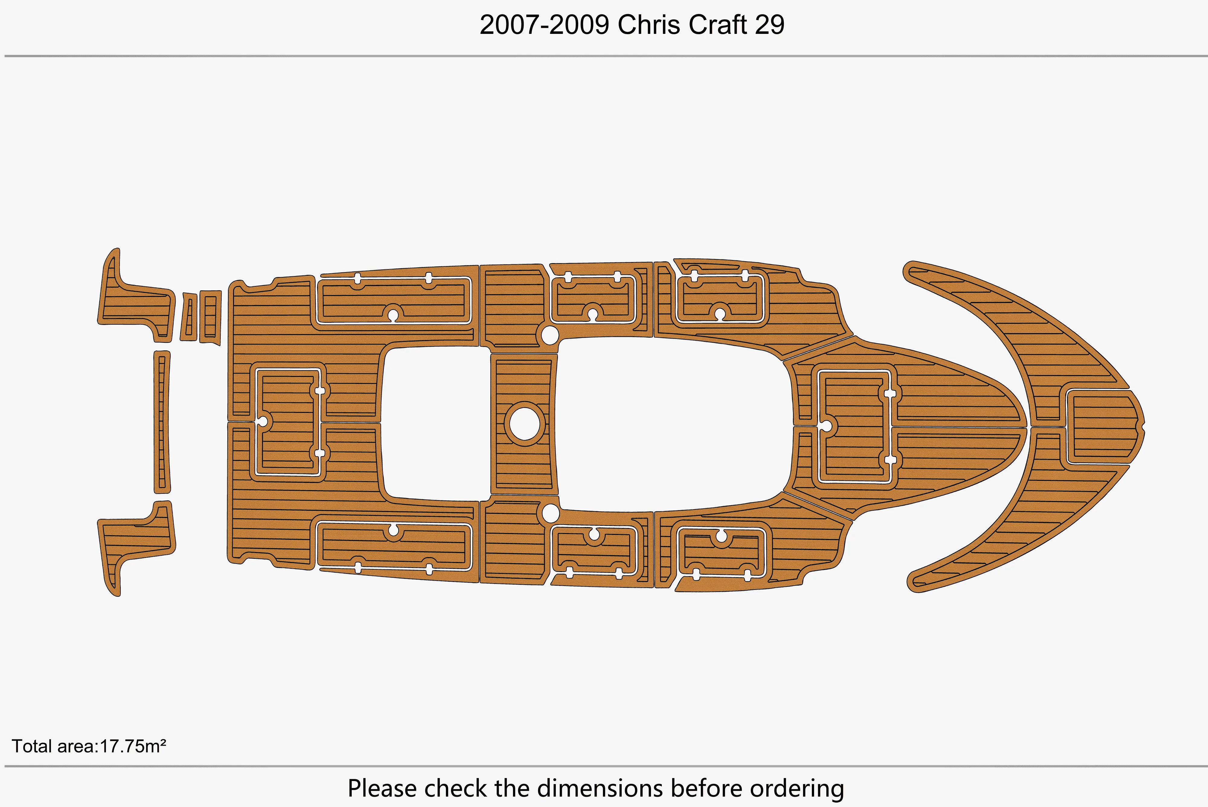 2007-2009 Chris Craft 29 1/4