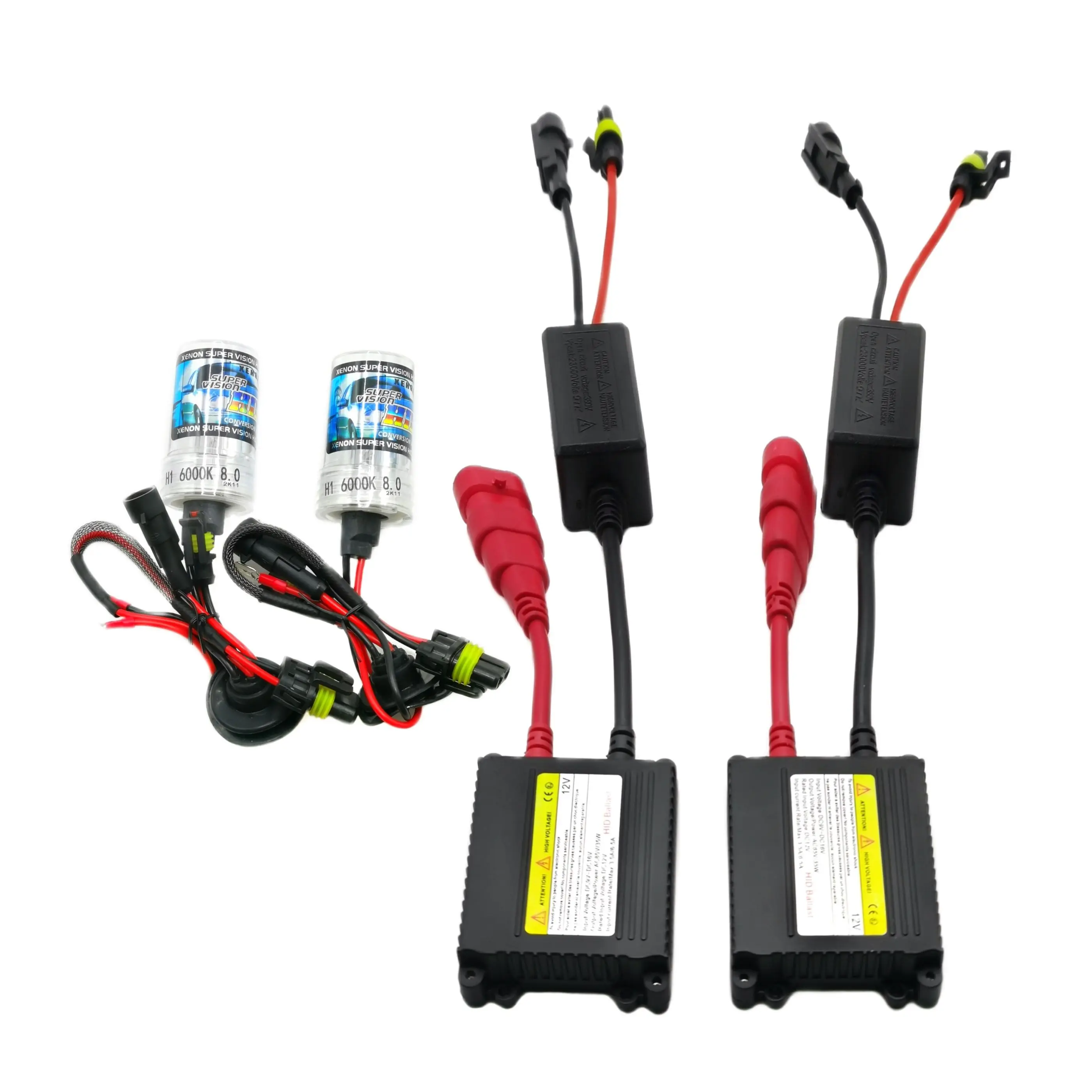 

Premium 12v DC 35W H1 H3 H7 H8 H9 H11 HB3 HB4 9005 9006 Xenon Kits 3400LM HID Reactors Globes 12V Cars Headlights Foglamps