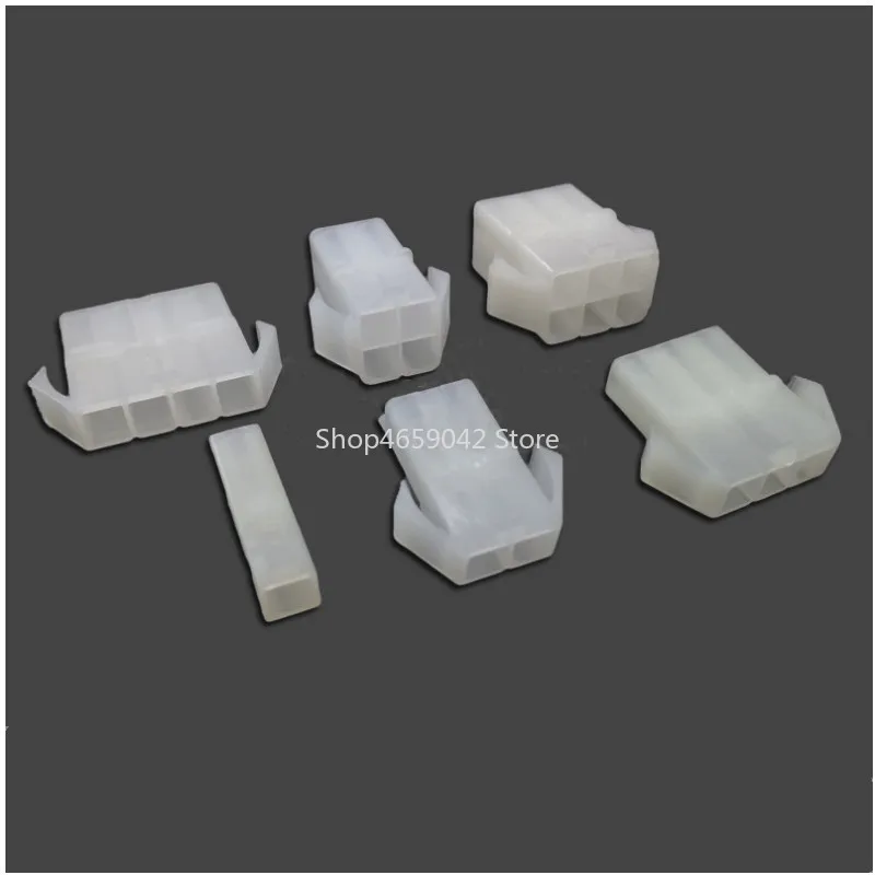 10pcs/Lot L6.2 1/2/3/4/6/9P with Wings 6.2mm Pitch Connectors Big Tamiya Female Housing Terminal Connector