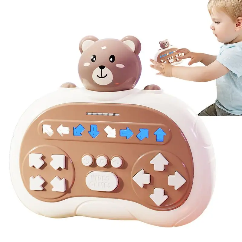 Rhythm Dance Pushing Machine Finger Press Dancing Game Machine Portable Rhythm Game Machine Pushing Pocket Game For Kids