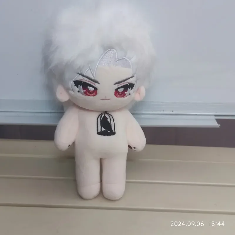 20cm Game Love and Deepspace Cotton Doll Sylus Handsome Boy Kawaii Cosplay Figure Dolls DIY Body Toys for Girls Gift Collection