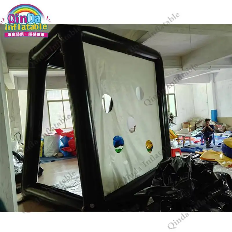 

Street Hockey Ball Inflatable Shooting Soccer Target,low Price Toys Inflatable Football Goal Target