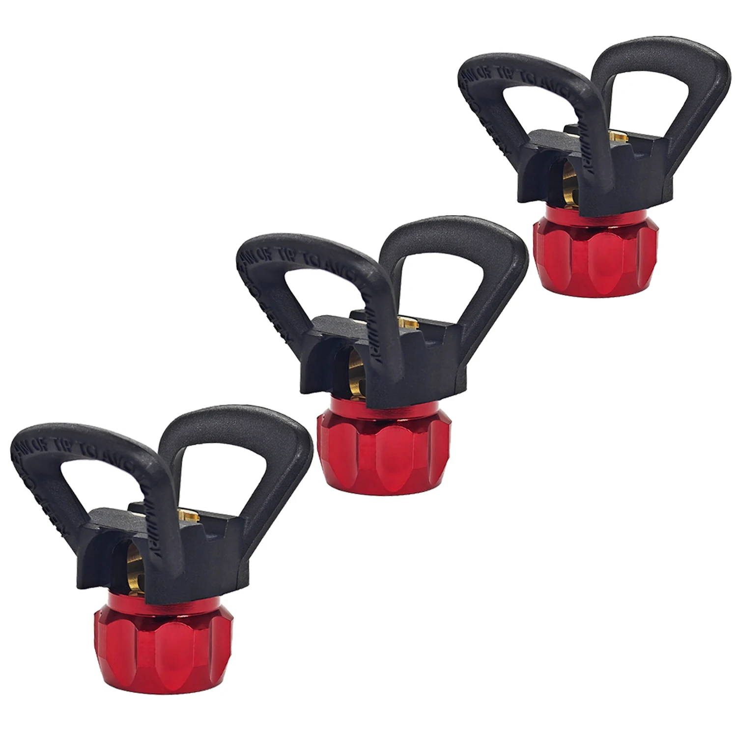 3 Premium Paint Nozzle Bases, Airless Paint Sprayer Assembly Paint Nozzle Tools, Compatible with Airless Paint Universal Replacement Parts