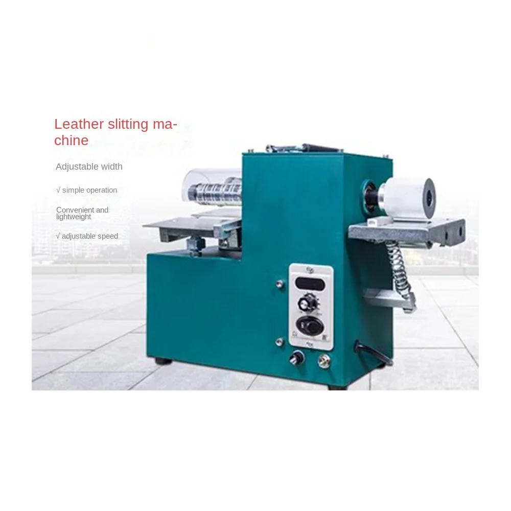 Double Head Single-head Leather Machine Slitting Machine Strip Cutting Belt Cutting Machine For Belt Leather