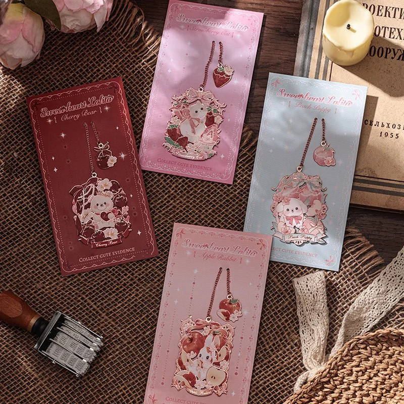 Marcador de metal rococó para el día del maestro, regalo de regreso a la escuela, lindo recuerdo creativo cultural, regalo para estudiantes