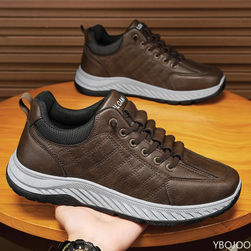 أحذية رياضية مريحة جديدة لربيع وخريف أحذية رجالية مقاومة للانزلاق ومقاومة للاهتراء أحذية رياضية رجالية عصرية متعددة الاستخدامات
