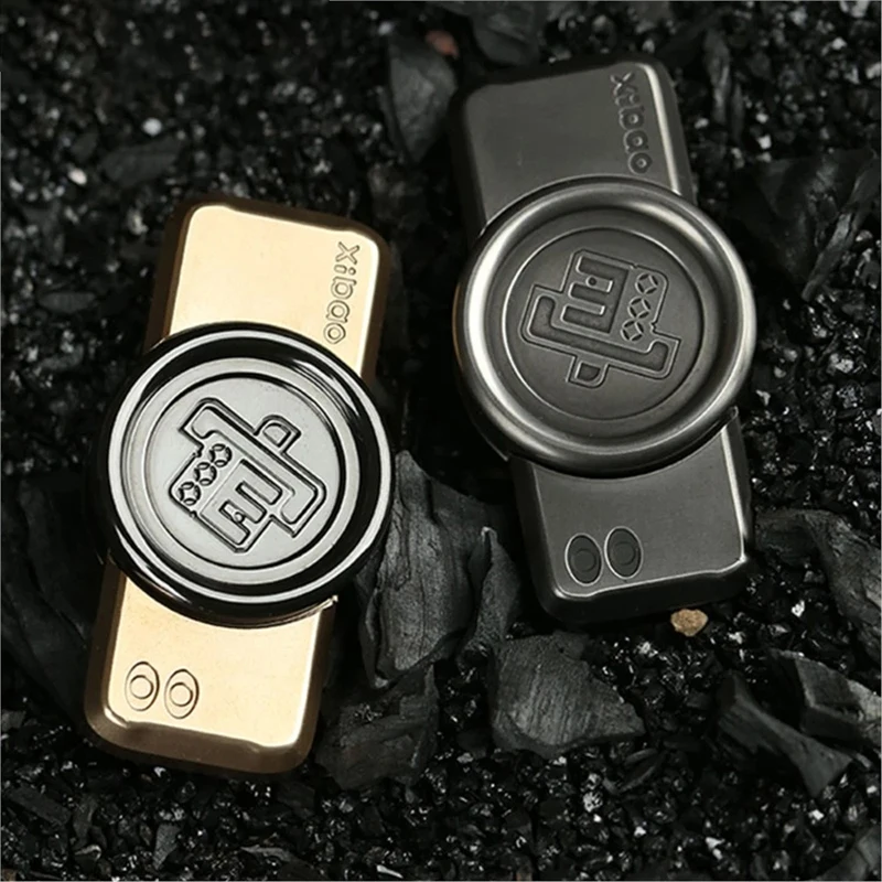 Fingertip Gyro Finger Zirconium Metal Stress Relieving Toy Gift EDC Handspinner Fidget Spinner Metal