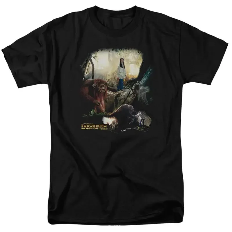 Labyrinth Sarah Ludo T Shirt Mens Licensed Classic Movie Black