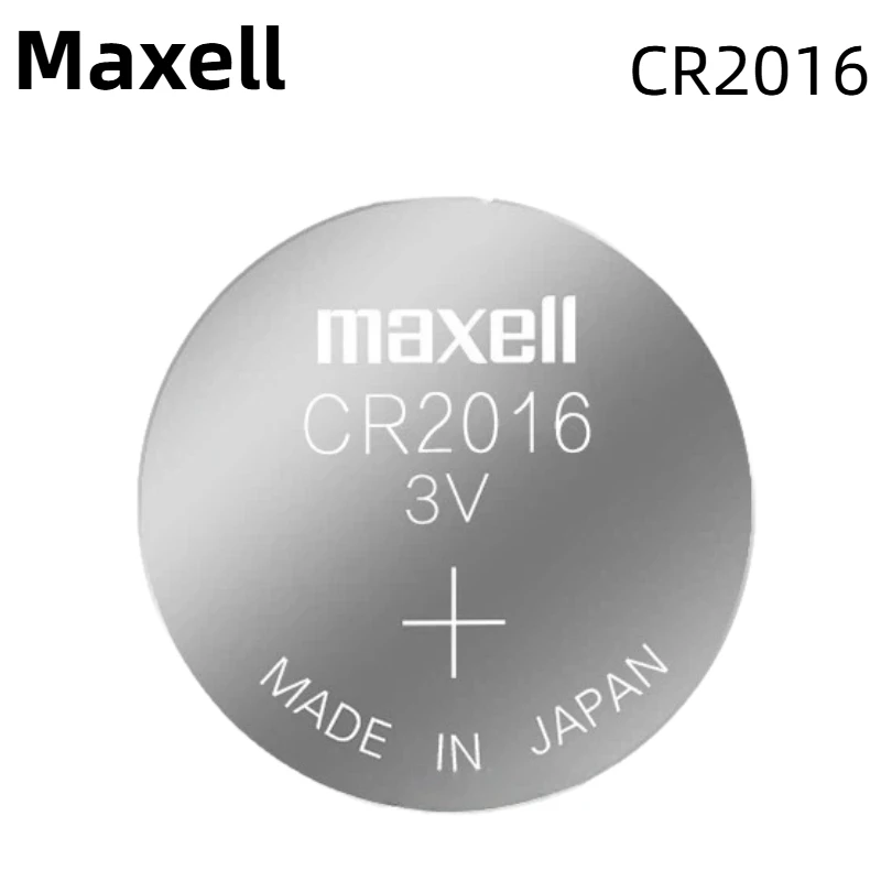 2‑100PCS Maxell CR2016 3V Lithium Button Cell High Performance Non‑Rechargeable Coin Batteries Watches Toys Electronic Device