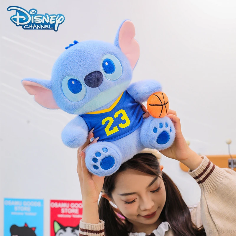 25CM Stitch Plüschtierpuppe Niedliches Lilo & Stitch Stitch Kissen Niedliches Alien Weiches Stofftier Geschenk für Kinder Disney Sammlergeschenk