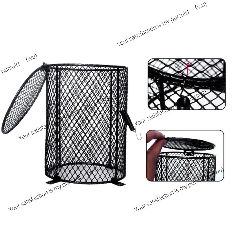 ZOCI-Guard Heating Lamp Mesh Cover Anti-scald Lampshade Ceramic Light Bulb Protector Cylinder & Square Shaped