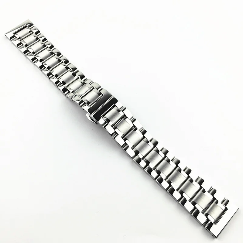 Stainless Steel Watch Strap Metal Wristband12 13 14 15 16 17 18 19 20 21 22 23 24mm Curved End Bracelet for LONGINES Master Band