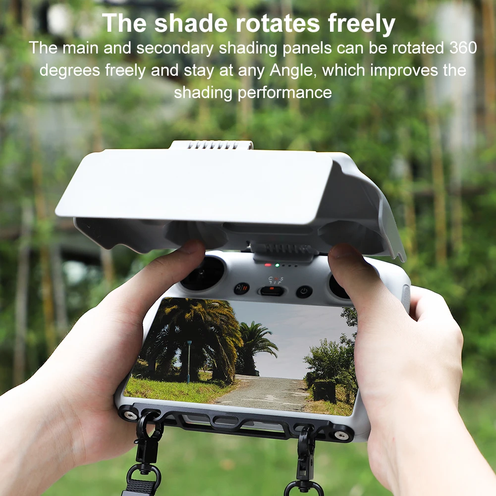 For DJI RC/RC 2 Remote Controller Sun Hood Drone Controller Screen Protection Sun Hood Protective Cover for DJI Mini 4 Pro/Air 3