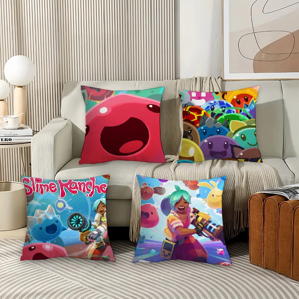 Game Slime R-Rancher cushion cover Suitable For Bedrooms Living Rooms Cars Home Decoration