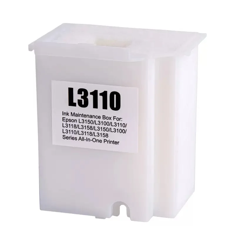 1PC Maintenance Box for Epson L1110 L3100 L3110 L3150 L3160 L3165 L3166 L5190 L3101 L3151 Waste Ink Tank Pad Sponge Absorber