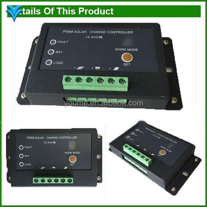 Singflo Solar-Wasserpumpenregler/12 V, 24 V, 48 V, Solarladeregler