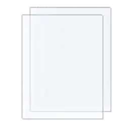 10 Size 1/2/3mm Clear Acrylic Sheet Clear Plexiglass Panel Acrylic Board for Craft DIY,Drawing,Printing,Picture Frame,Engraving