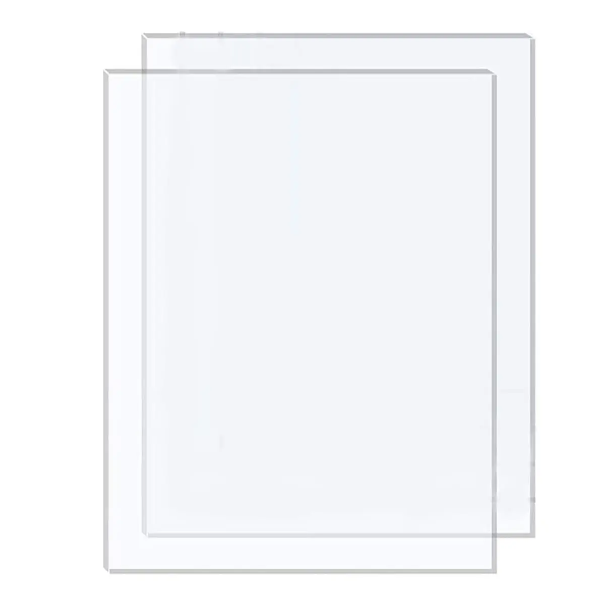 10 Size 1/2/3mm Clear Acrylic Sheet Clear Plexiglass Panel Acrylic Board for Craft DIY,Drawing,Printing,Picture Frame,Engraving