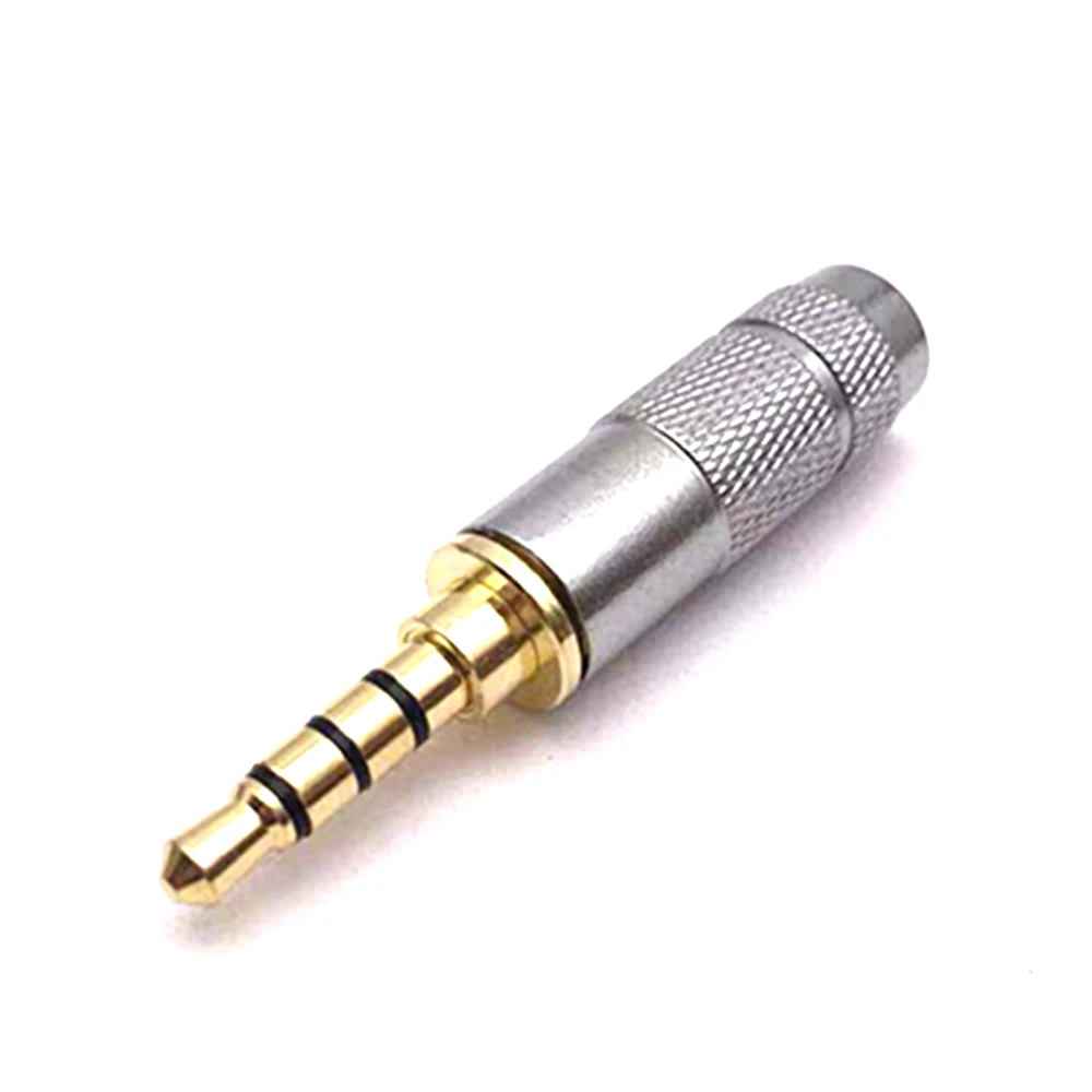 1 قطعة استبدال 3.5 مللي متر ستيريو 4 القطب 3 القطب ذكر إصلاح سماعات الصوت جاك موصل قابس لحام لمعظم سماعة جاك #3