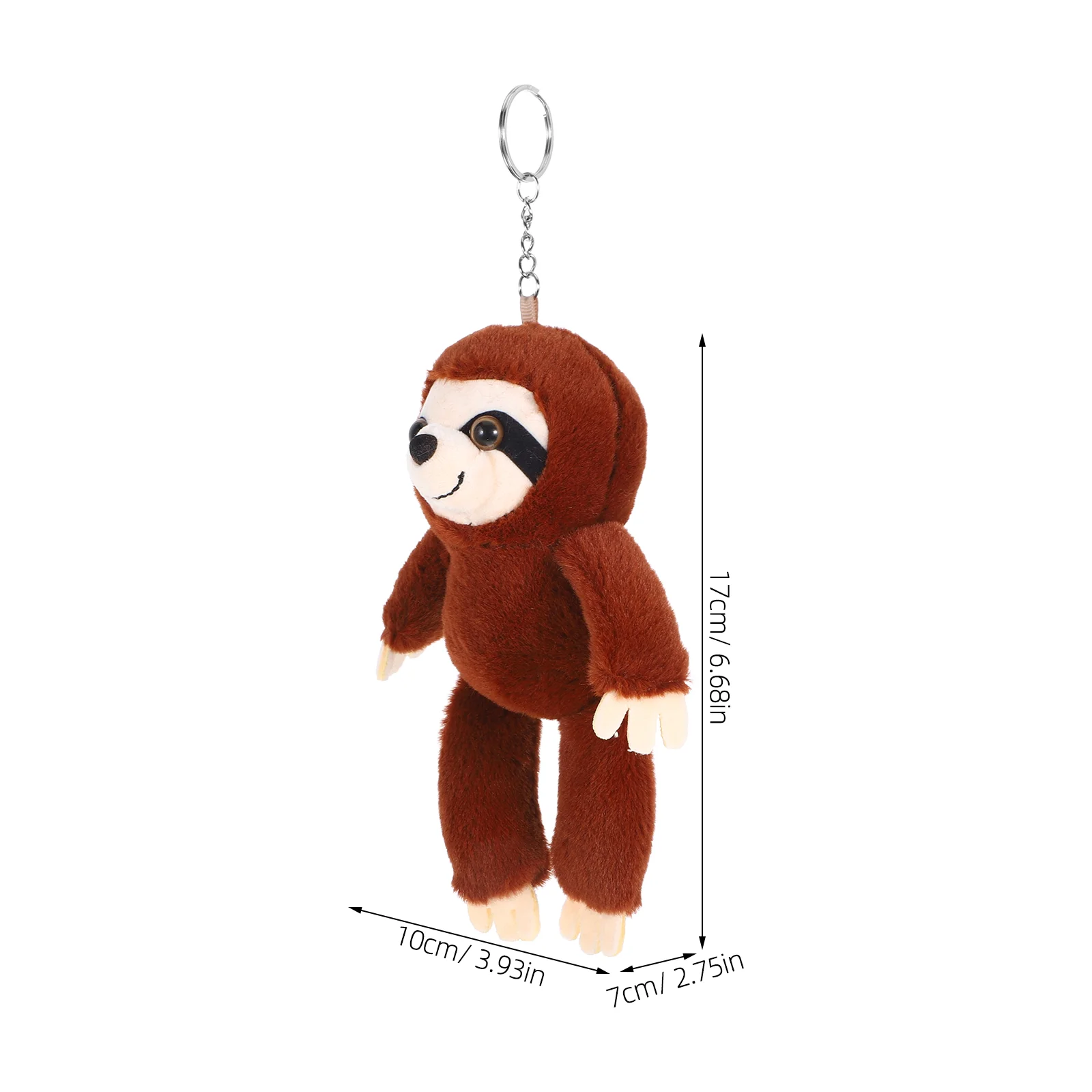 Charme luiaard sleutelhanger baby schattige rugzak tas benodigdheden katoen mooi ornament pluche