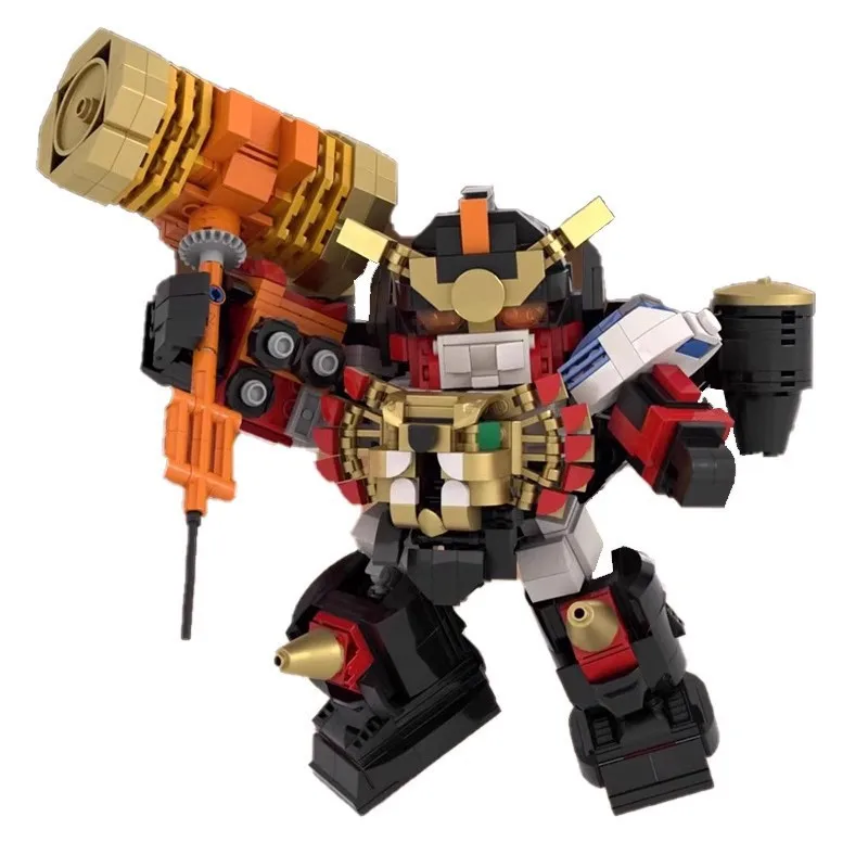 GAOGAIGAR Anime Robot Figur SD Mecha Models Robots Building Blocks Sets DIy Assembled Models for Kids Adults Birthday Gifts Toys