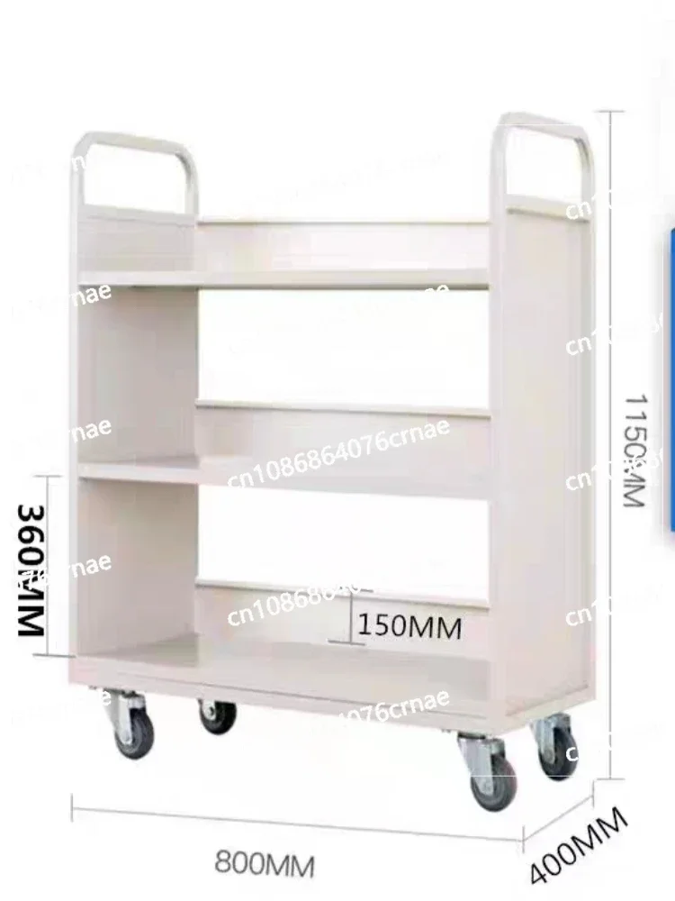 Book Ladder Mobile Three Steps Climbing Ladder Archives Documents Cart Flat