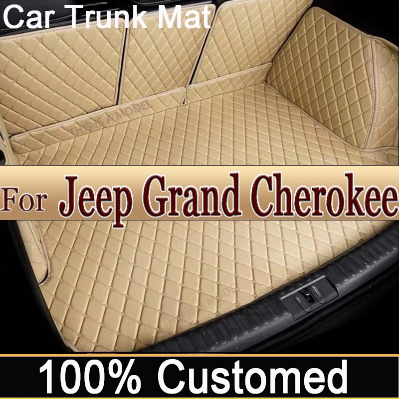 

Car Trunk Mat For Jeep Grand Cherokee WK 2003~2010 Auto Artificial Interior Decorat Waterproof Protective Pads Car Accessories