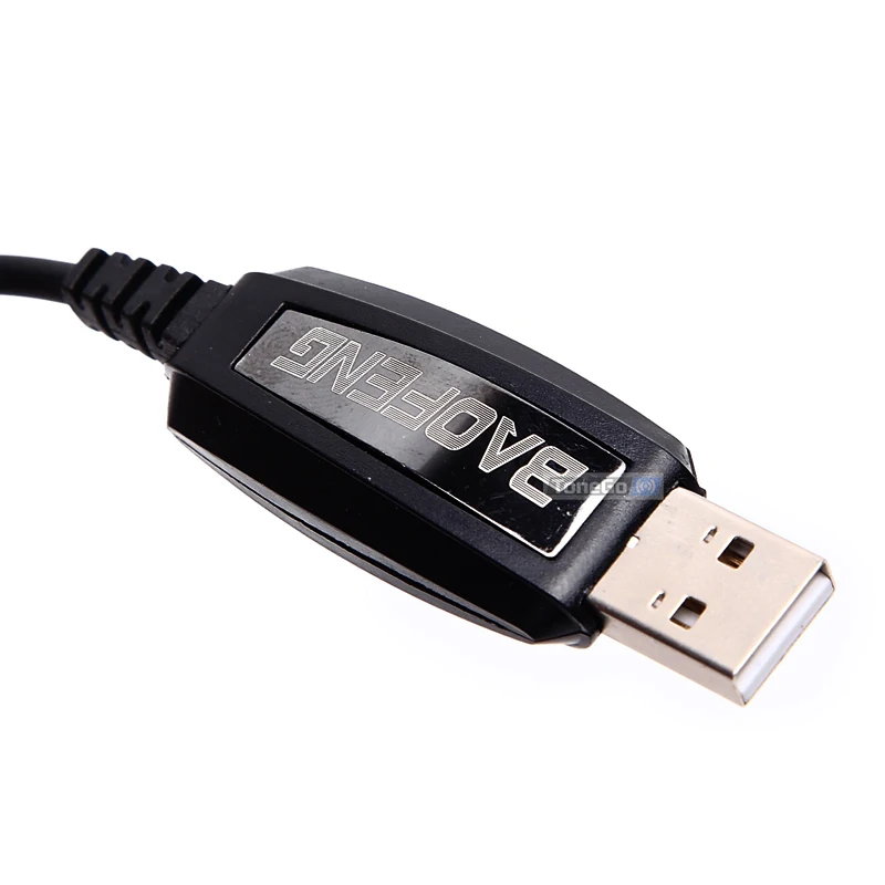 Original Baofeng UV9R Plus Walkie Talkie USB Programming Cable With CD Driver For Pofung UV-XR A-58 UV-9R BF-9700 BF-A58 Radio