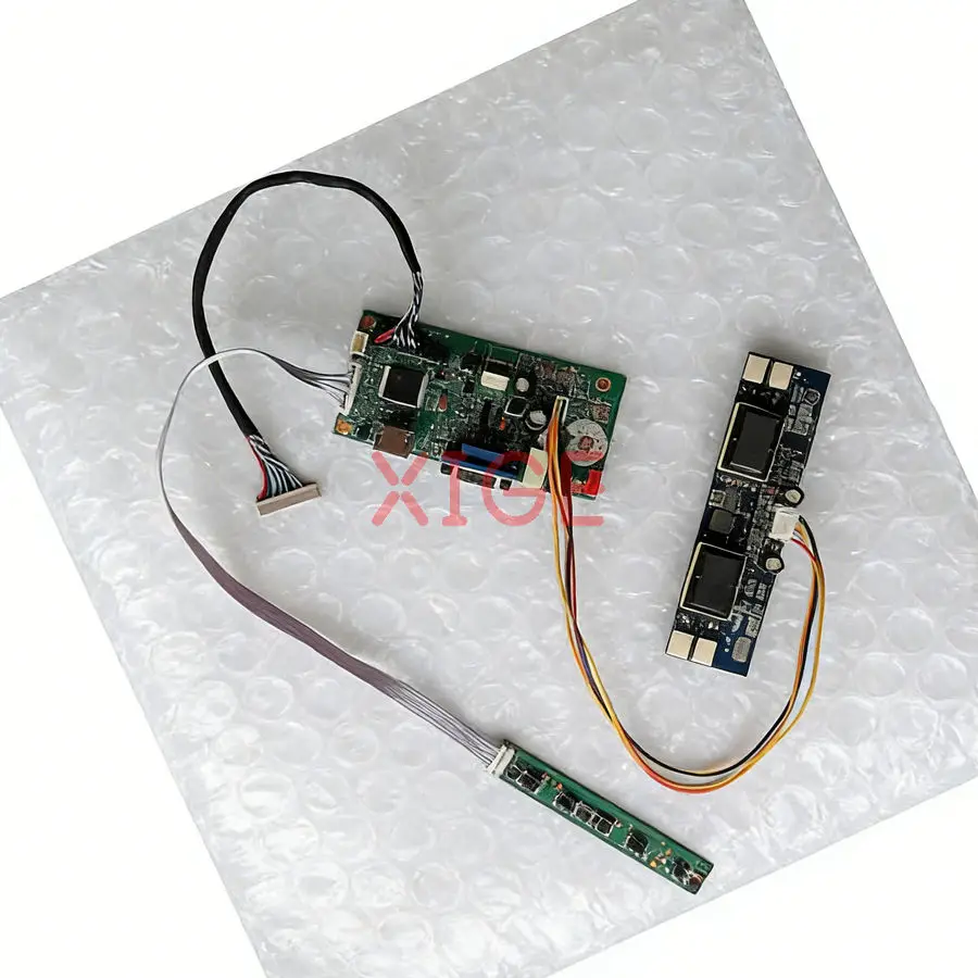 

For HT15X13 T150XG01 HT15X15 TM150XG LCD Screen 58C Drive Controller Board DIY Kit 4-CCFL VGA+HDMI 20 Pin LVDS 1024*768 1024x768